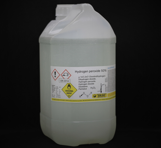 Hidrojen Peroksit  % 50    Perhidrol    [Chem.Pure] -    5 LT. ürün görseli