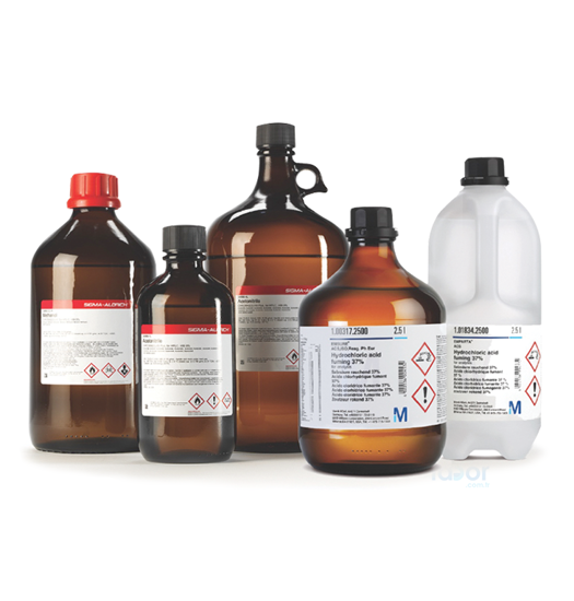 Hydrogen Peroxide solution   %30 for analysis EMSURE® ISO - 1 lt            M-107209.1000. ürün görseli
