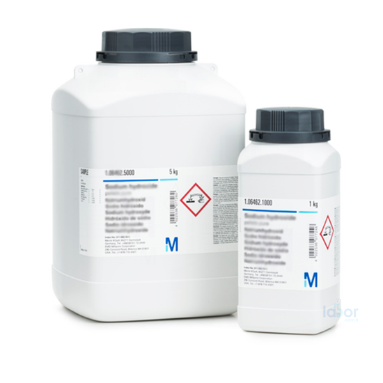 Potassium Hydroxide pellets for analysis EMSURE® -    1 kg           M105033.1000. ürün görseli