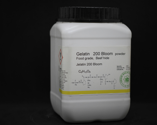 Jelatin    [ 200 Bloom/ Food Grade]    E-441 -      1 kg. ürün görseli