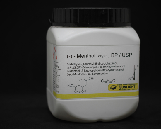 Mentol Kristal   BP/USP    -      500 gr. ürün görseli